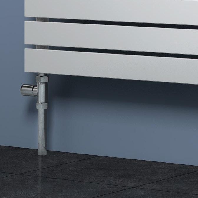 Reina Rione Single White Designer Radiator