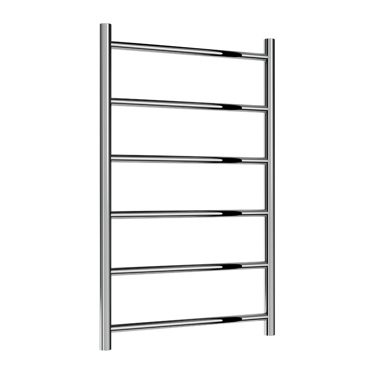 Reina Savio Polished Stainless Steel Heated Towel Rail 800mm X 500mm