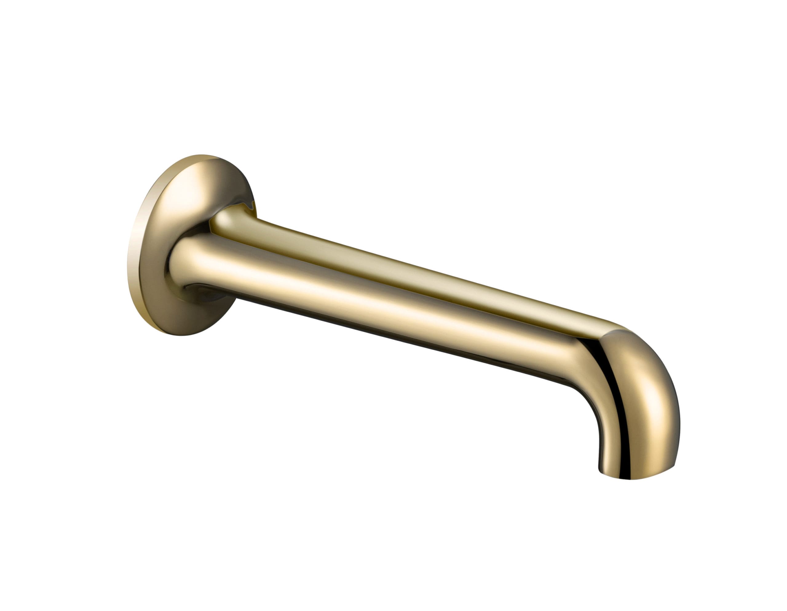 Brass bathroom grab rail, modern and sturdy, ideal for safety and support in contemporary Bubly bathrooms.