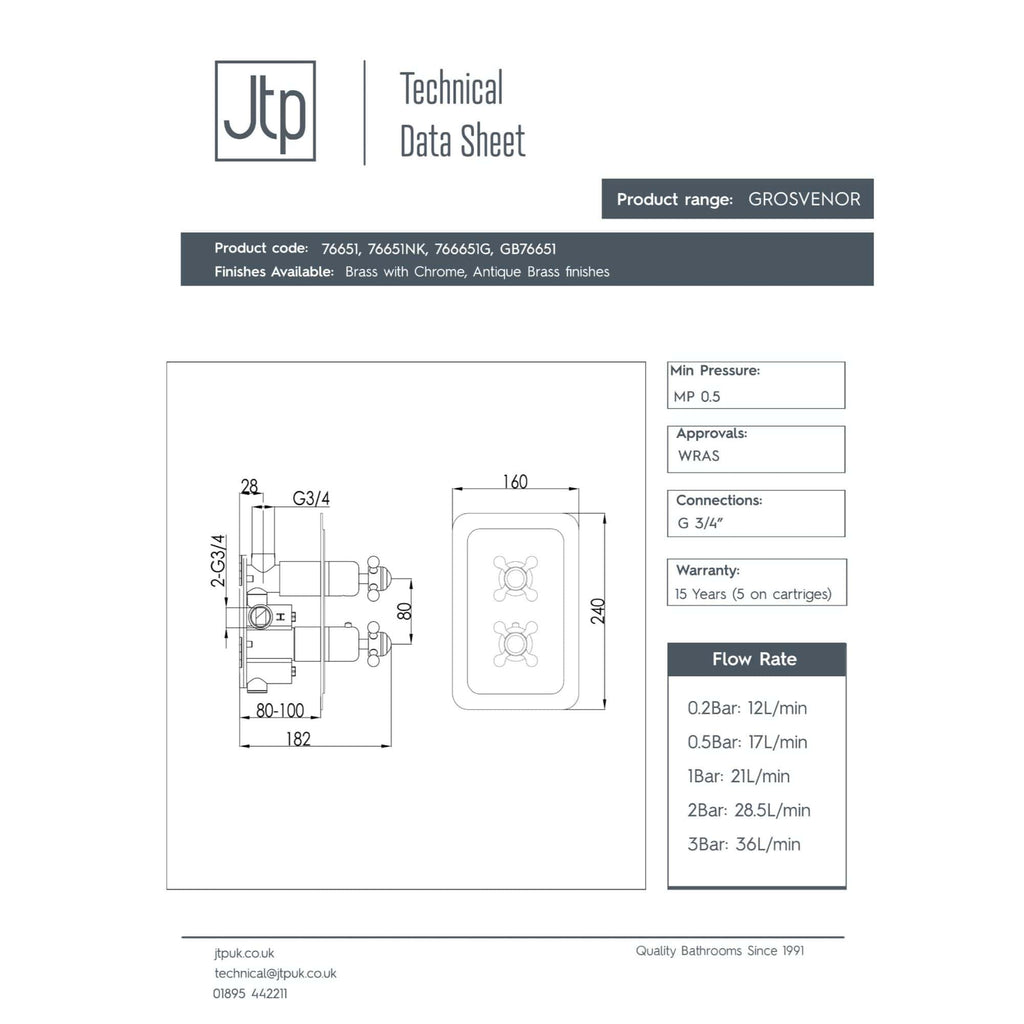 Modern bathroom shower valve with detailed technical specifications and dimensions, suitable for high-pressure plumbing systems.