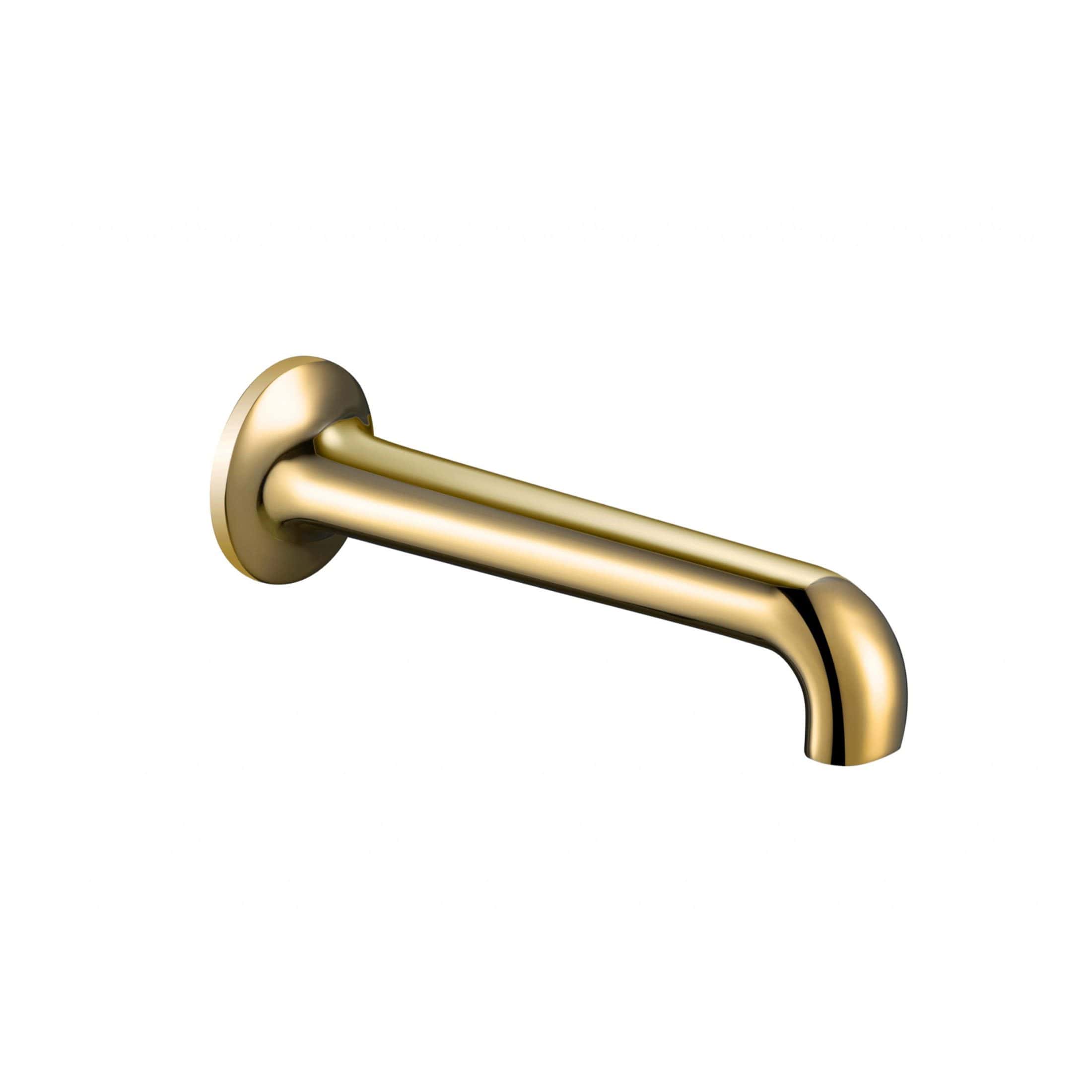 Polished brass bathroom grab rail, modern wall-mounted safety handle for bathroom accessibility and support. Perfect for elderly or disabled bathroom safety features.