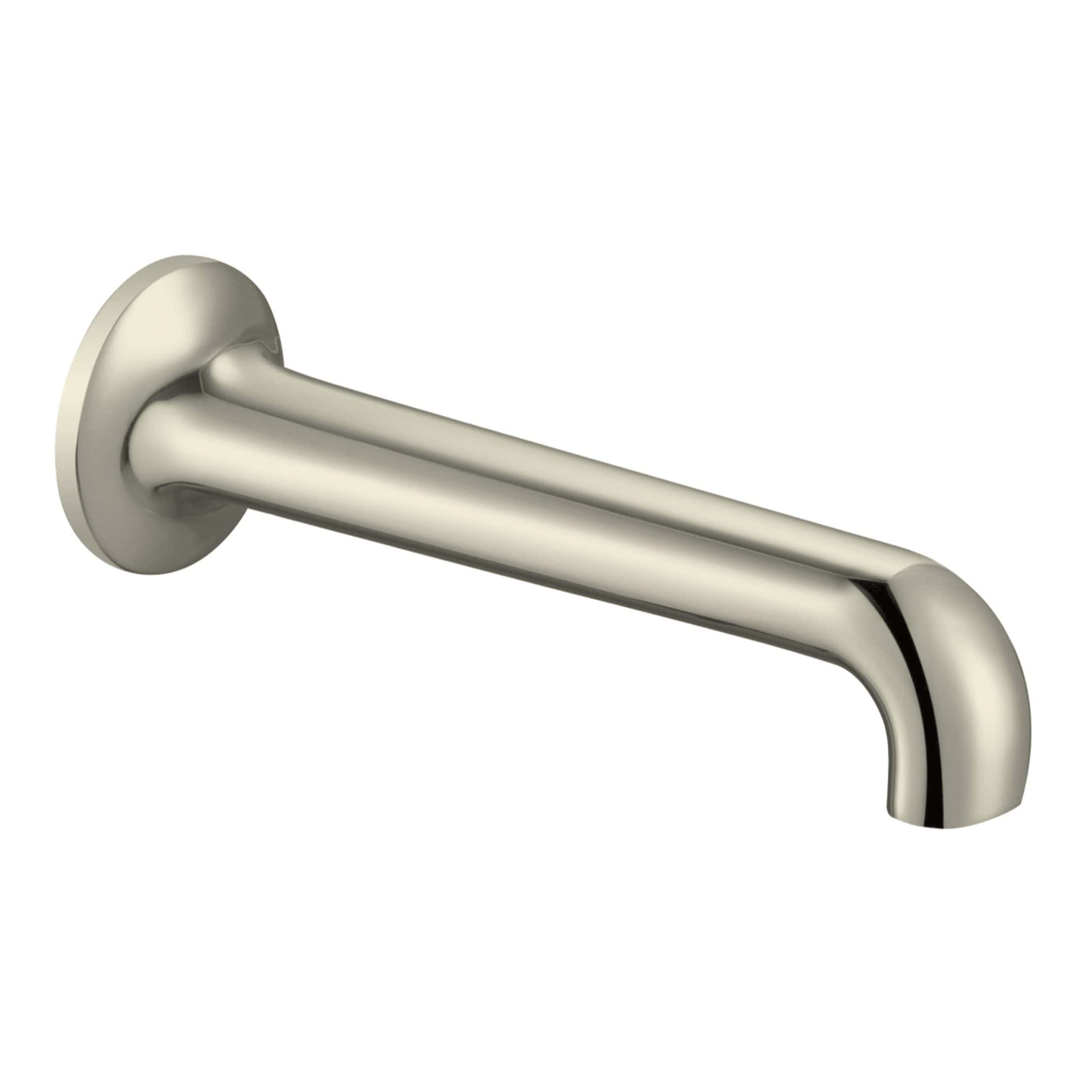 Polished chrome grab bar for bathroom safety, wall-mounted and corrosion-resistant, ideal for elderly or disabled users, enhancing stability and support in wet areas.