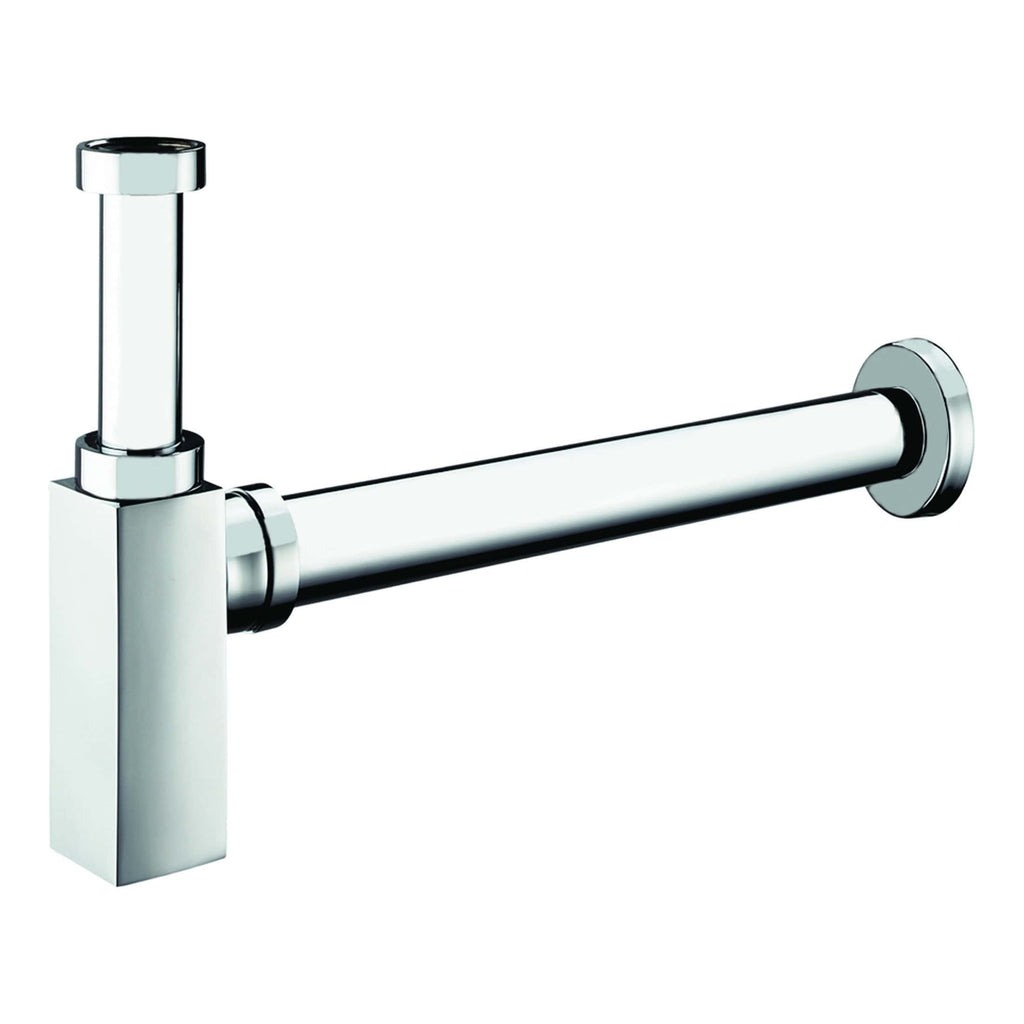 Polished chrome bathroom toilet paper holder with modern design, wall-mounted for convenient access. Durable and stylish accessory for contemporary bathrooms.