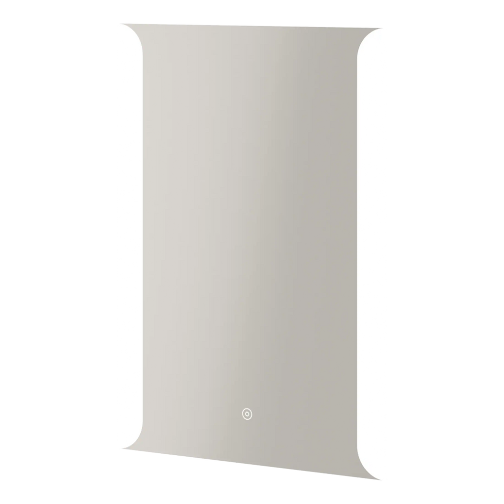 Bright modern mirror for bathroom decor, featuring sleek minimalist design and integrated lighting, perfect for enhancing space and style.
