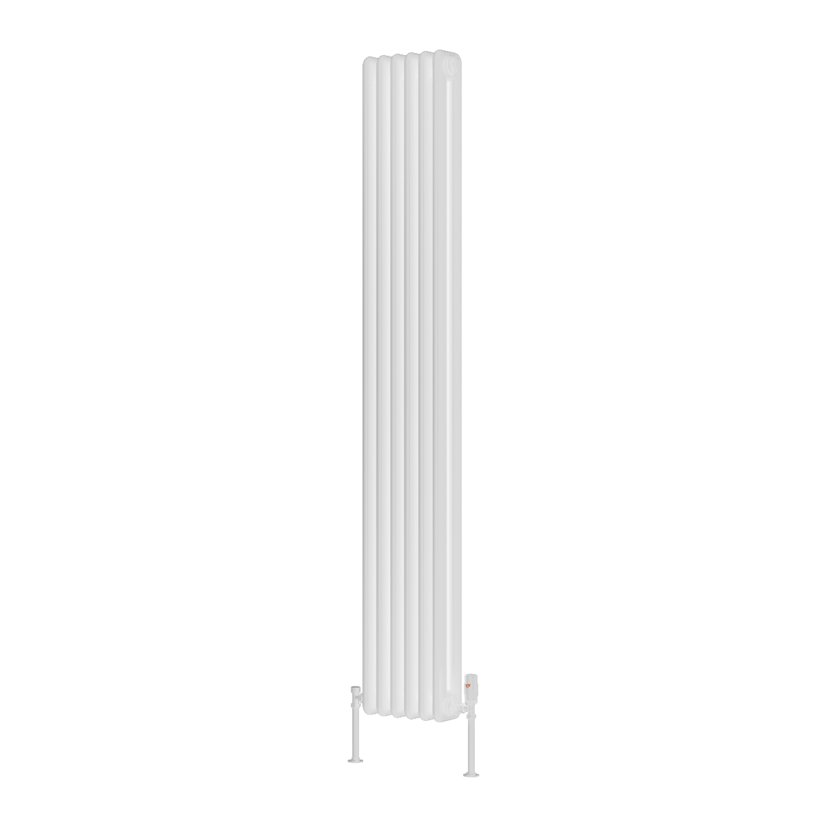 Reina Hedingham Vertical White Designer Radiator 1800mm X 285mm