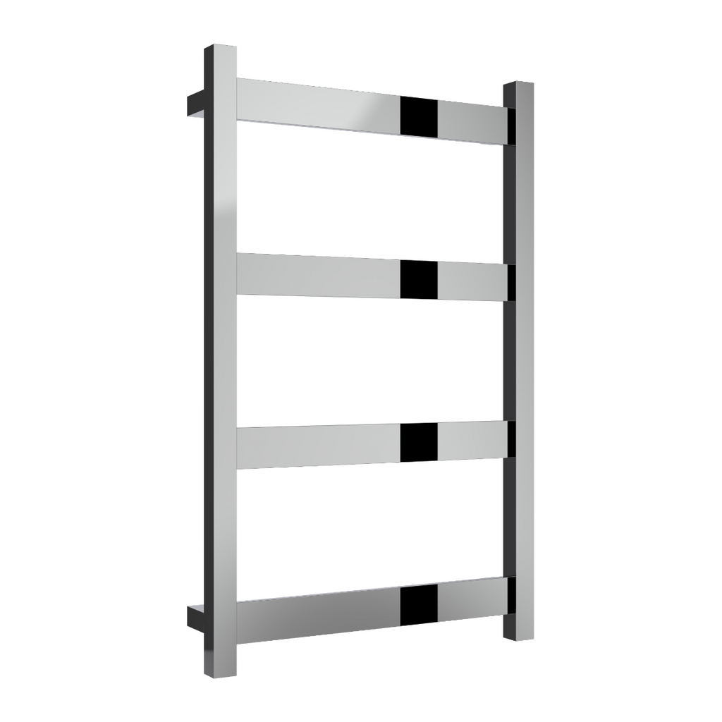 Reina Mina Polished Stainless Steel Heated Towel Rail 750mm X 480mm