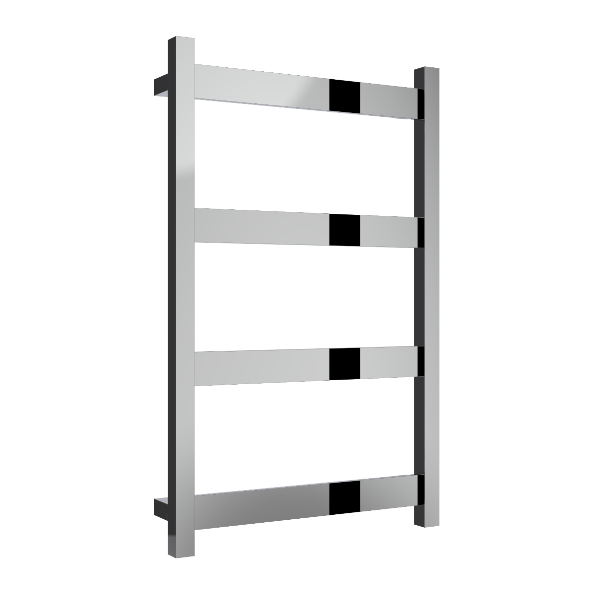 Reina Mina Polished Stainless Steel Heated Towel Rail 750mm X 480mm