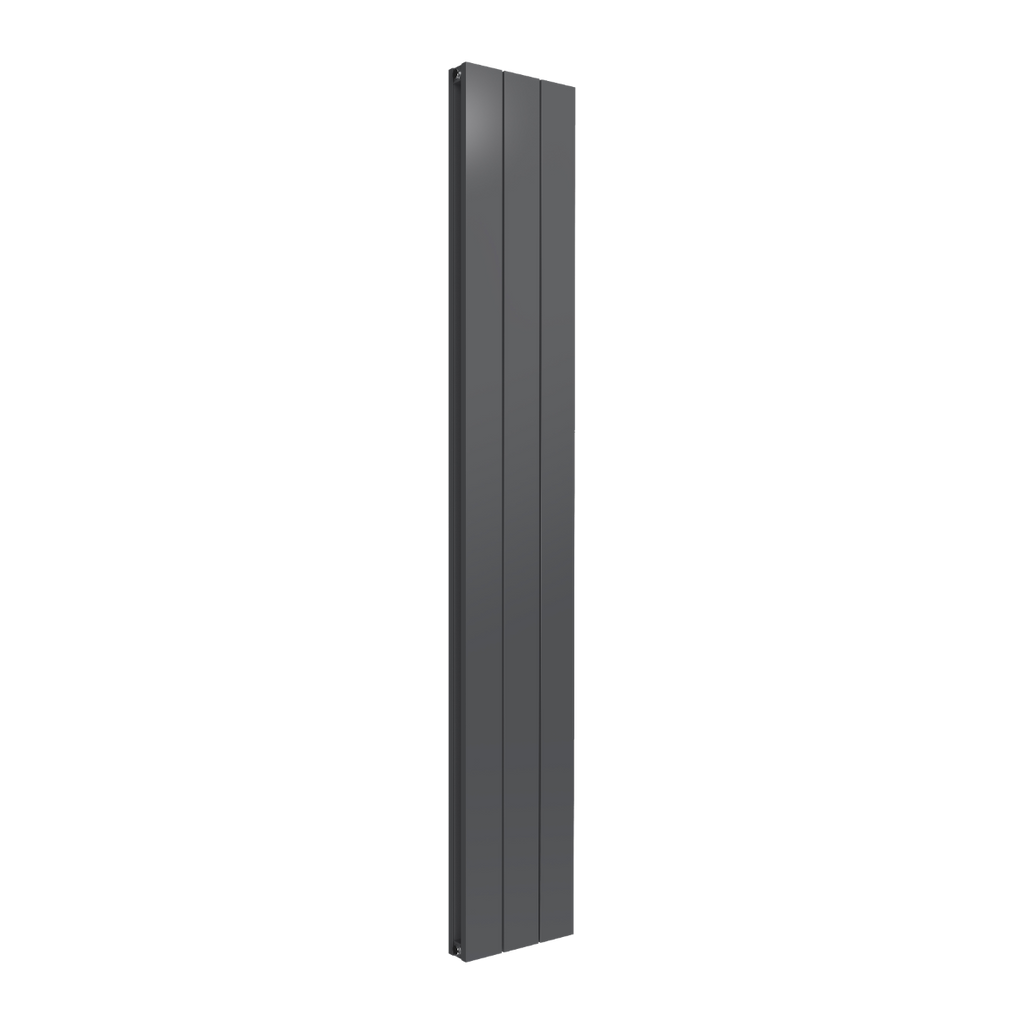Reina Casina Vertical Single Anthracite Designer Radiator 1800mm X 280mm