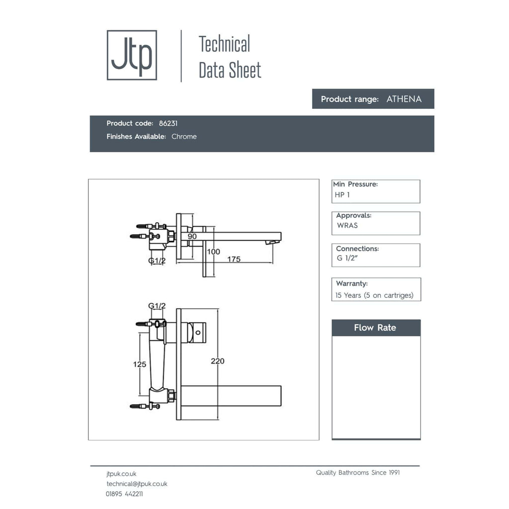 Flexible bathroom mixer tap with chrome finish, designed for modern bathroom renovations and universal compatibility with G ½ inch connections.