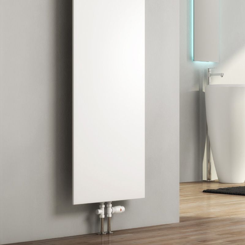 Reina Slimline Vertical White Designer Radiator