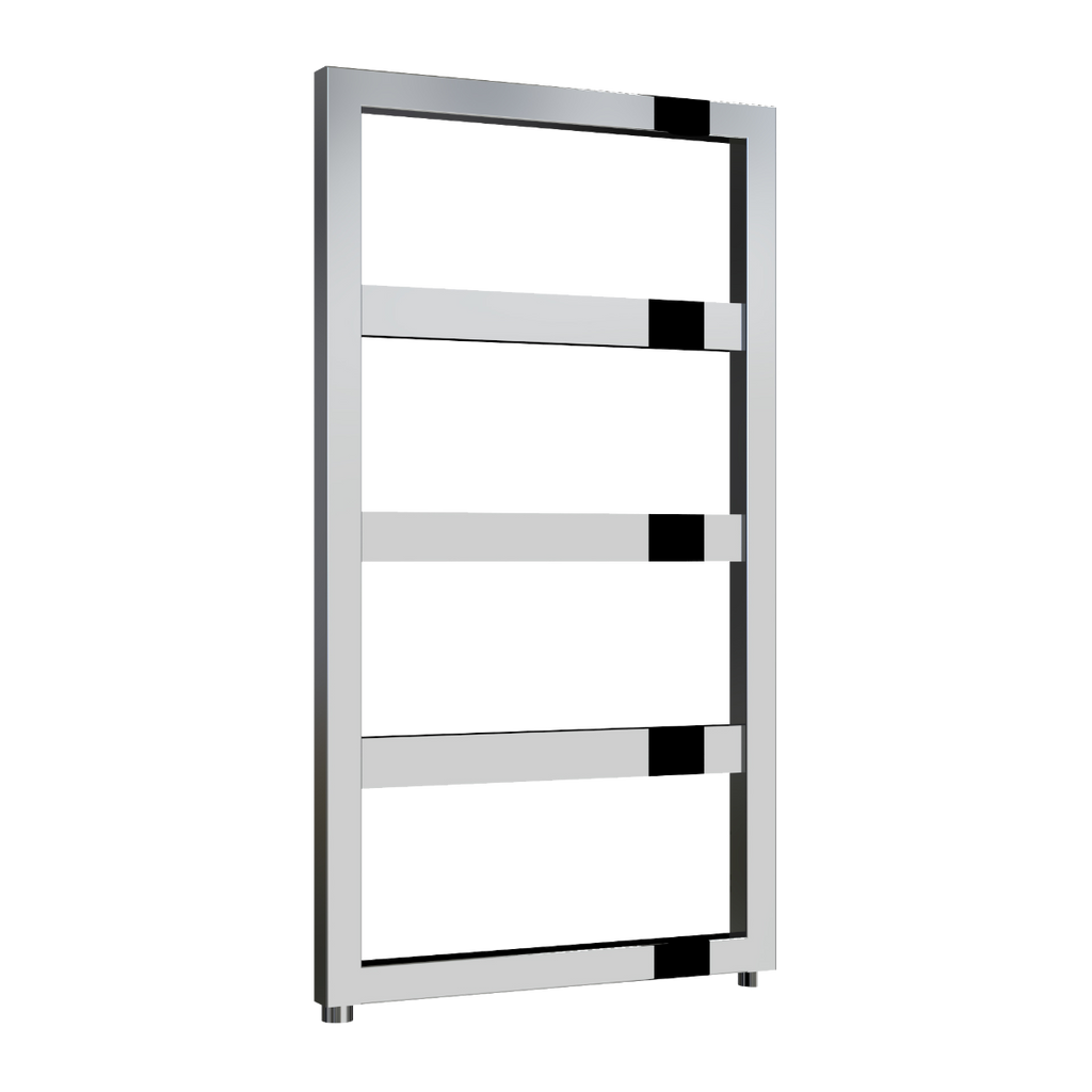 Reina Rezzo Chrome Heated Towel Rail 740mm X 450mm