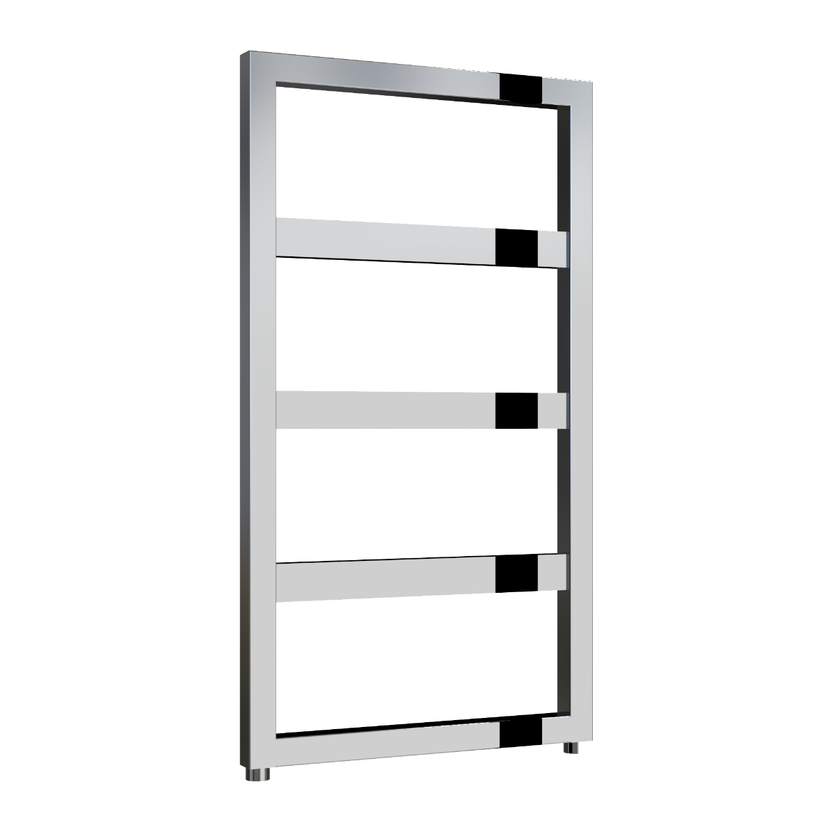 Reina Rezzo Chrome Heated Towel Rail 740mm X 450mm