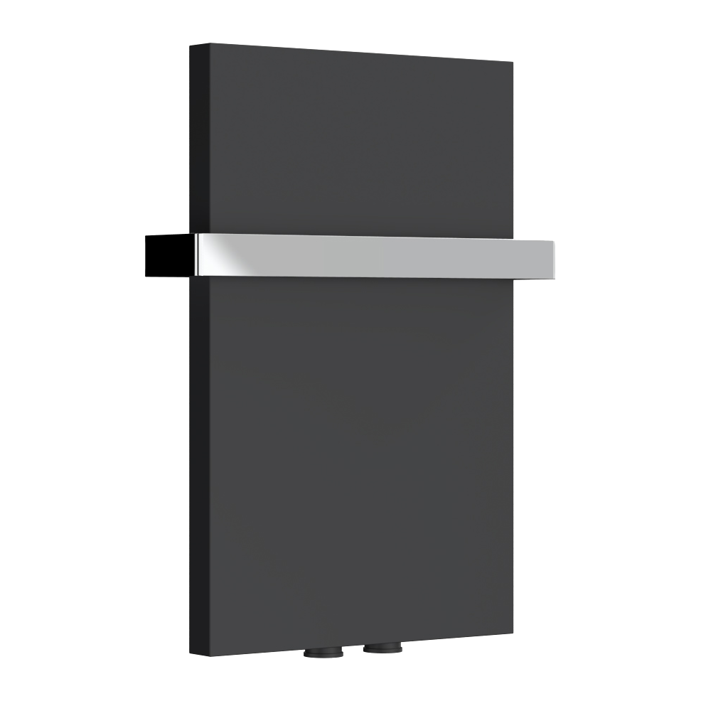 Reina Slimline Vertical Anthracite Designer Radiator 470mm X 300mm
