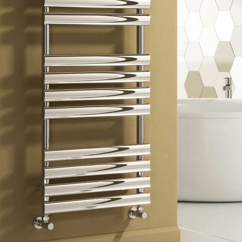 Reina Arbori Chrome Heated Towel Rail