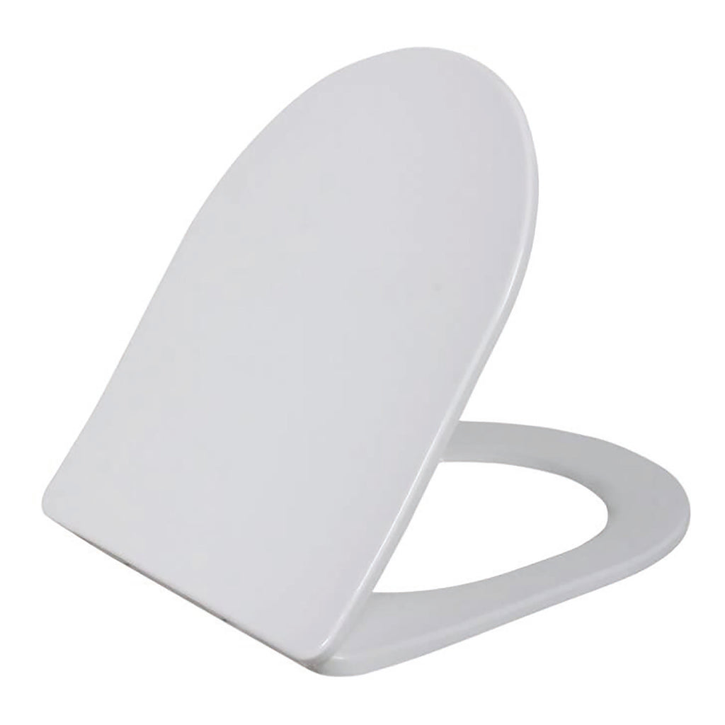 Scudo Belini Rimless Wall hung Toilet With Slim Soft Close Seat - White