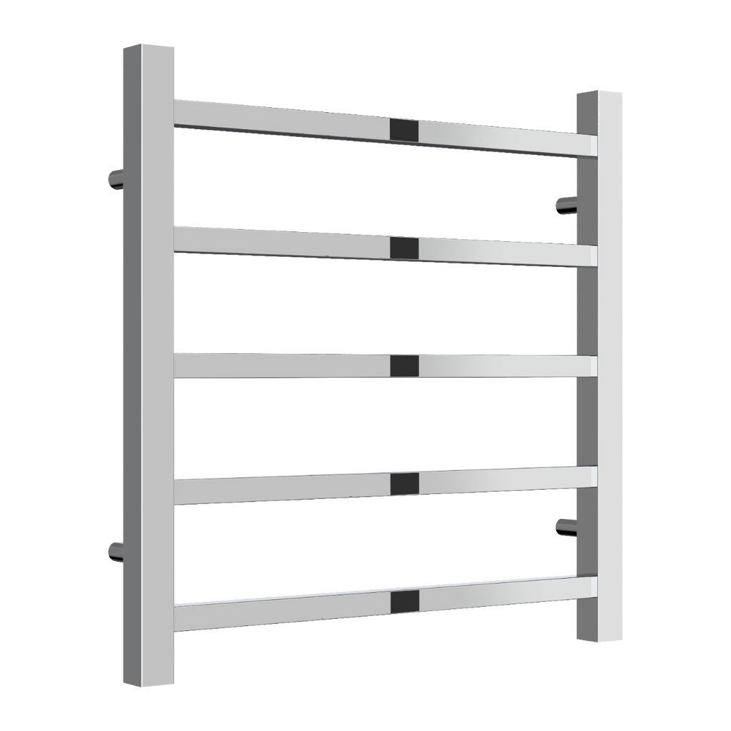 Reina Serena Chrome Heated Towel Rail 500mm X 500mm