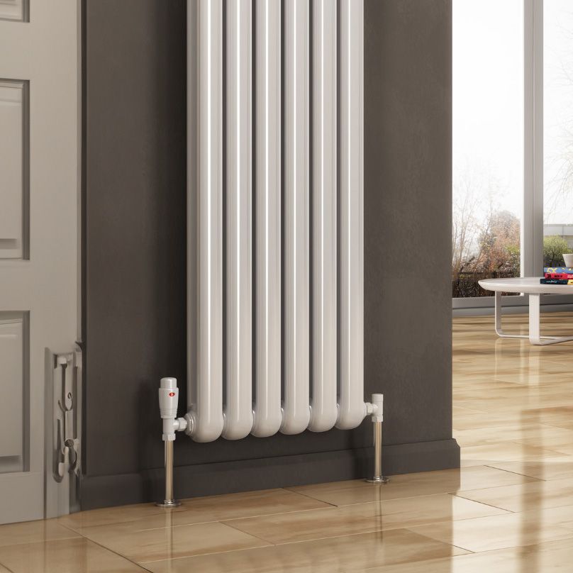 Reina Coneva Vertical White Designer Radiator
