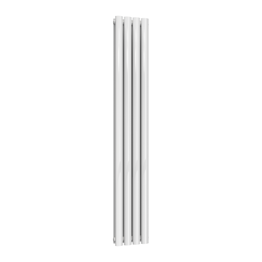 Reina Neva Vertical Double White Designer Radiator 1500mm X 236mm
