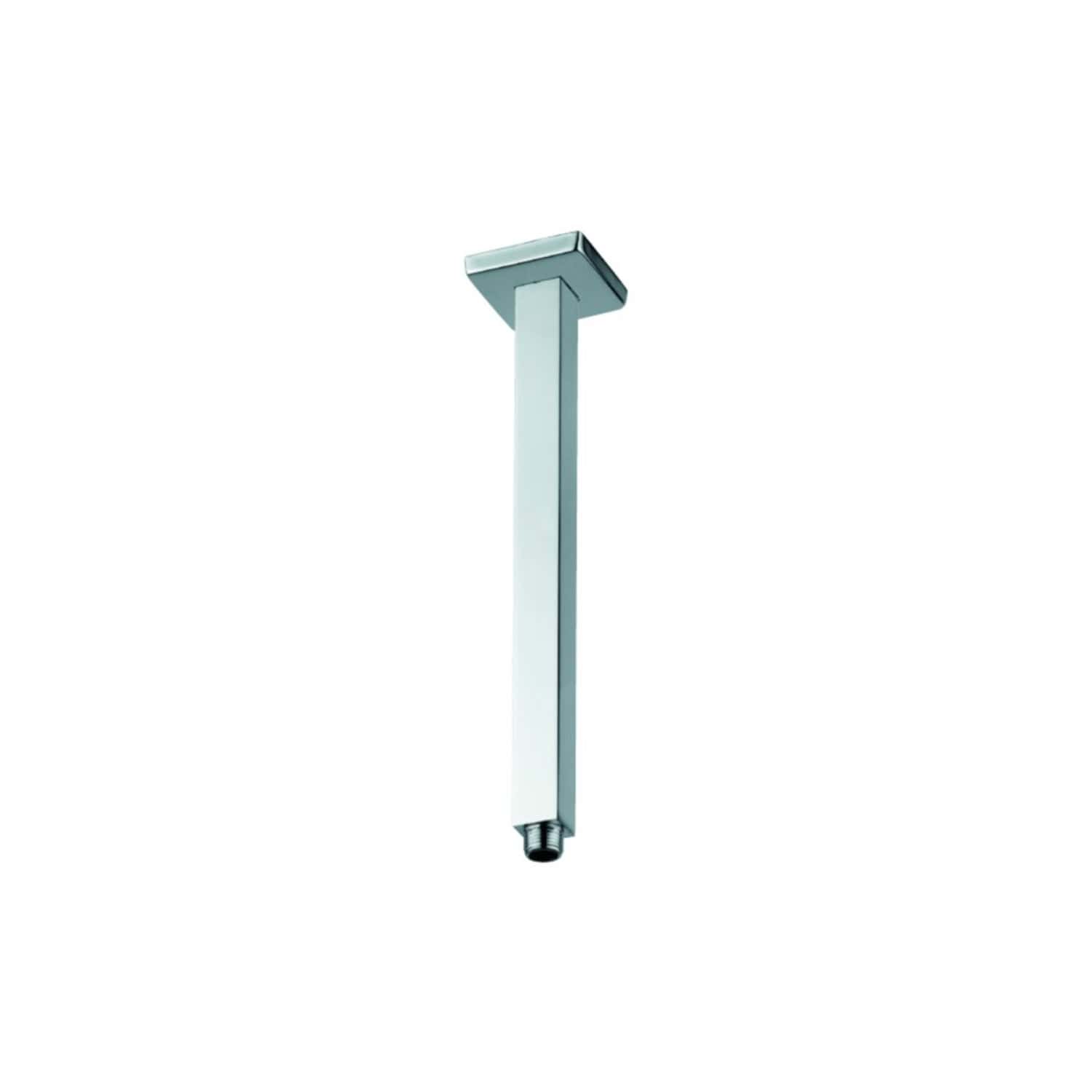 Shower riser rail in sleek chrome finish, designed for modern bathroom showers and accessories. Perfect for adjustable shower head placement and enhanced shower experience.