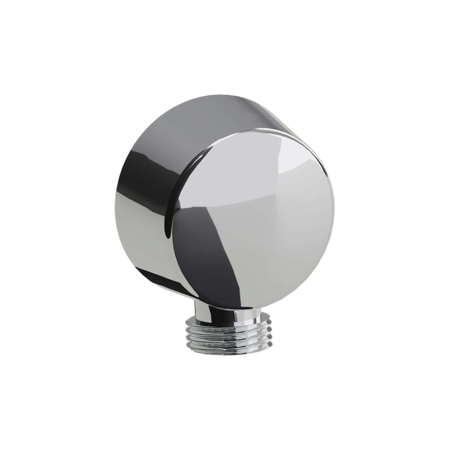 Shower head filter, chrome bathroom accessory for improved water quality and style, suitable for modern bathrooms and plumbing upgrades.