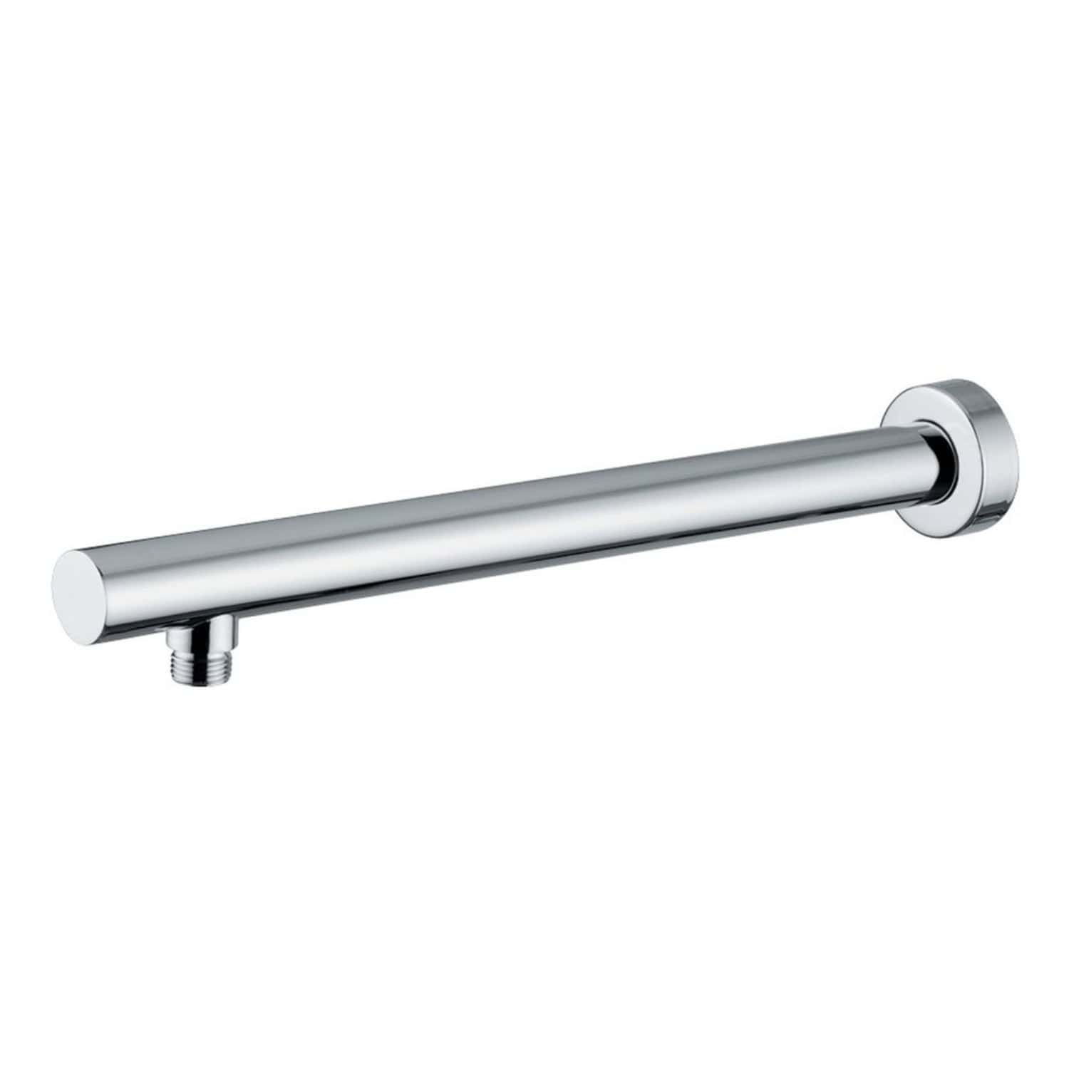 Sleek chrome bathroom towel rail or radiator pipe, modern design for towels or heating. Durable, high-quality stainless steel bathroom fixture by Bubly Bathrooms UK.