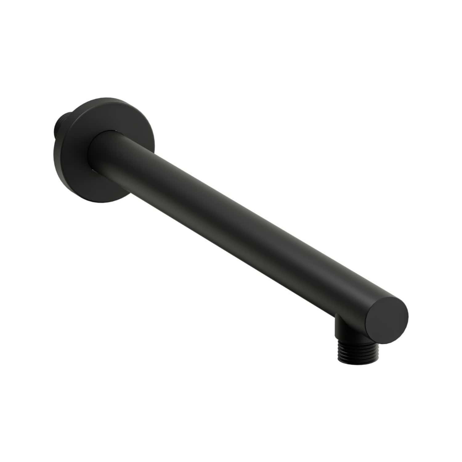 Black matte bathroom towel rail for modern Bubly Bathrooms designs.