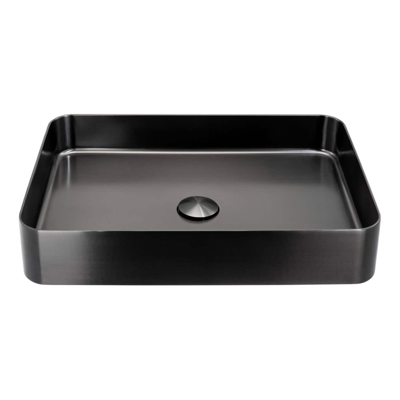 Abode Iox Countertop Steel Basin - 500mm Wide