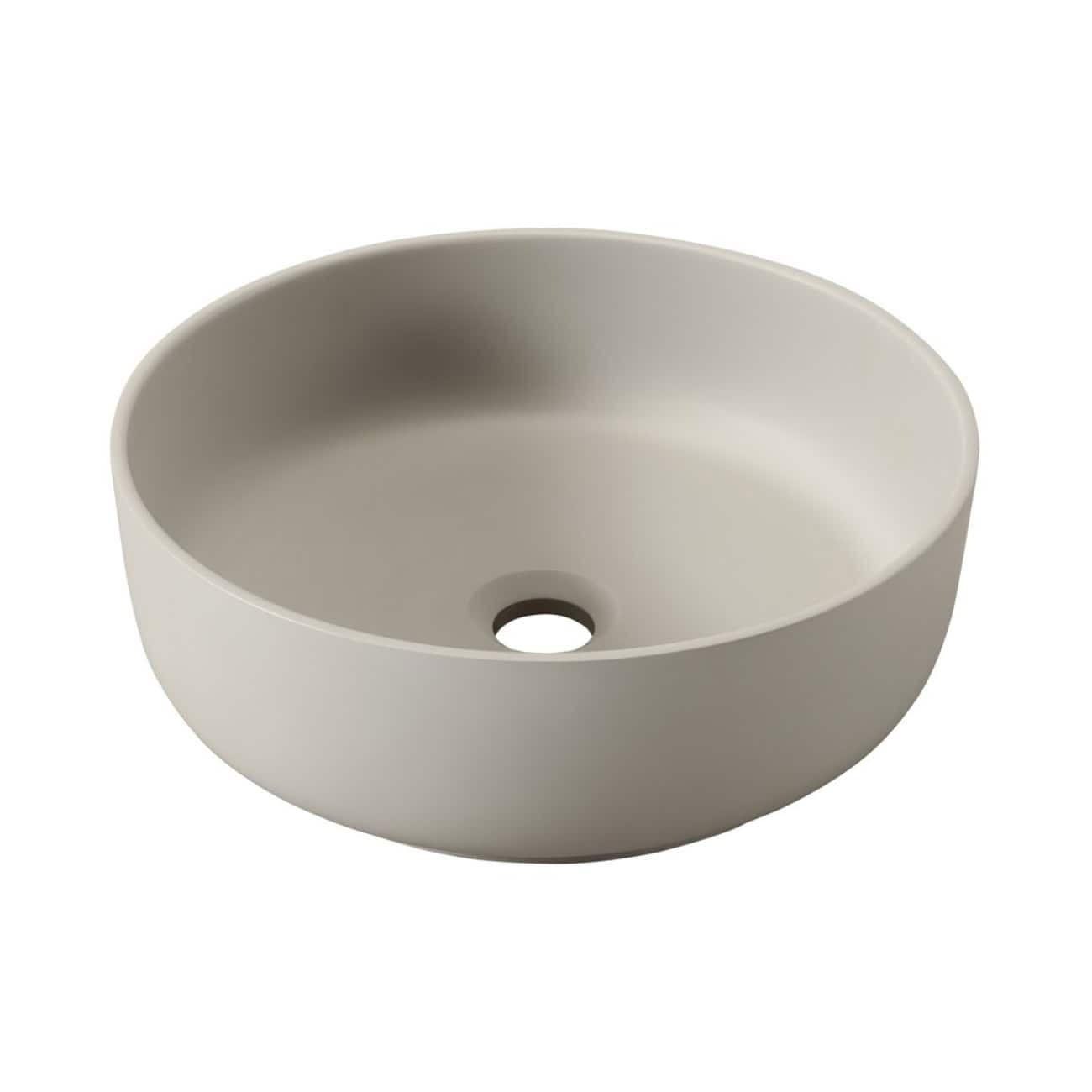 Abode Cava Round Countertop Basin - 375mm Wide