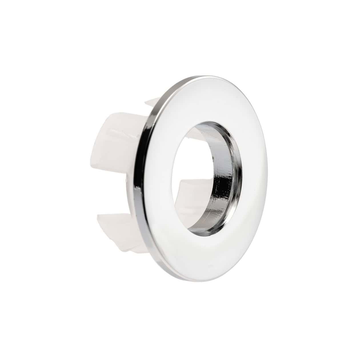 Shower thermostat control knob with modern chrome finish for bathroom showers, designed for precise temperature adjustment and easy operation. Suitable for high-quality bathroom renovation projects.