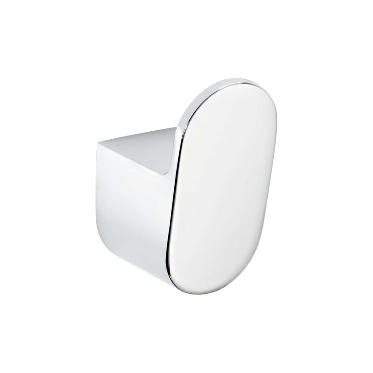 Sleek white bathroom soap dispenser with chrome accents, modern design, perfect for contemporary bathrooms and sensory hygiene.