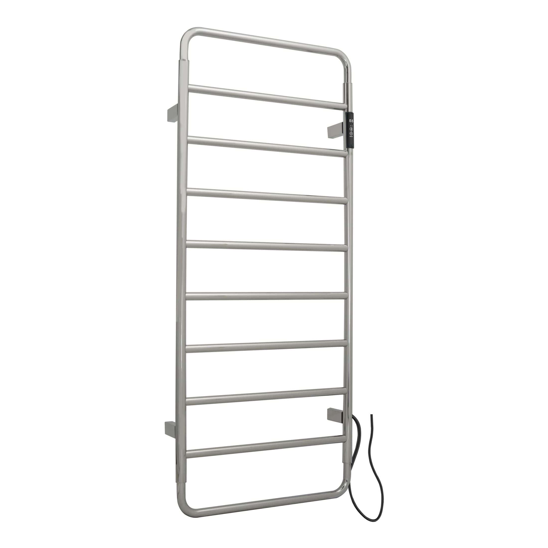 Electric heated towel rail for bathrooms, offering modern heating solutions, energy efficiency, and stylish design to elevate your bathroom decor and comfort.
