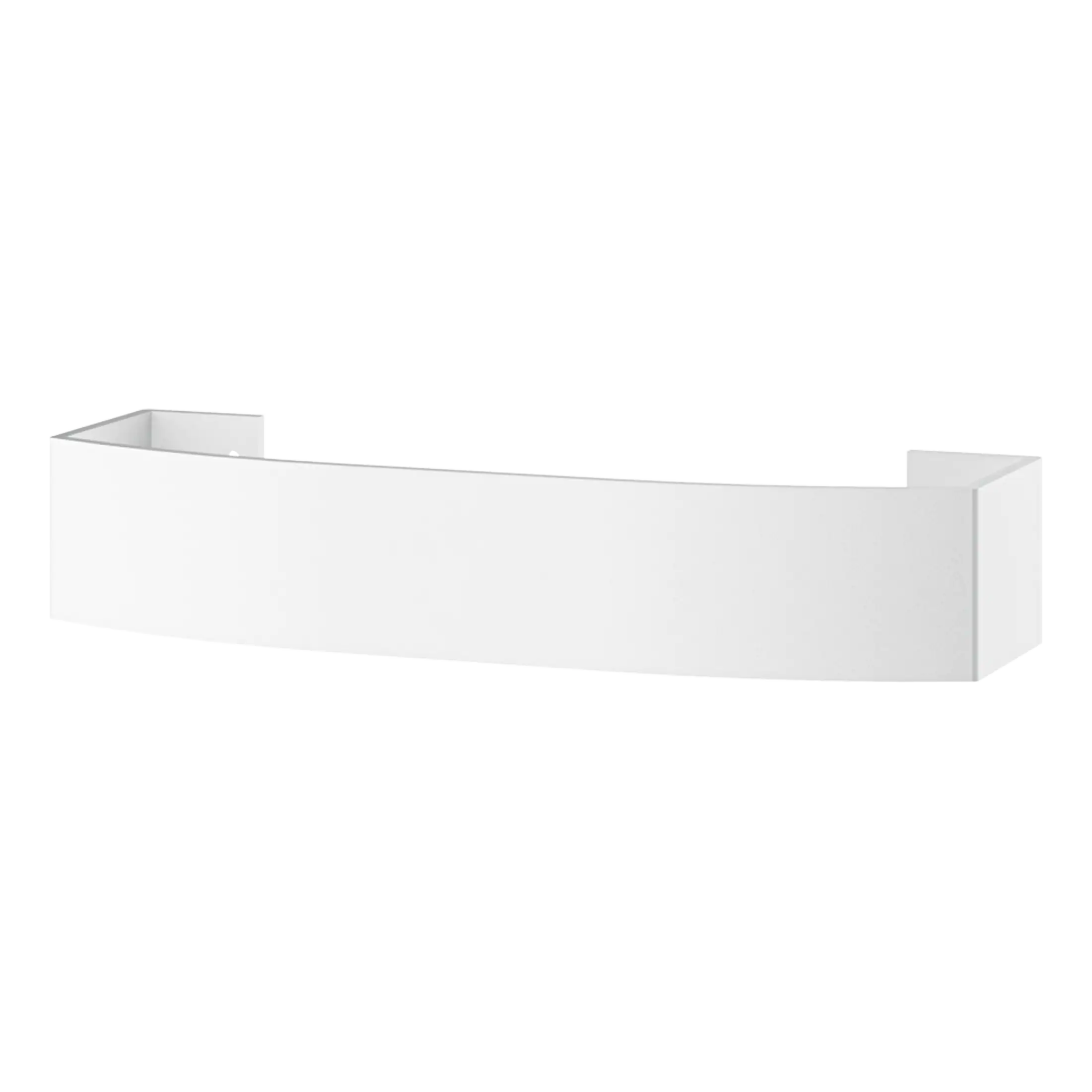 Contemporary white curved bathtub for modern bathrooms, featuring sleek design and premium materials, perfect for stylish bathroom renovation projects.