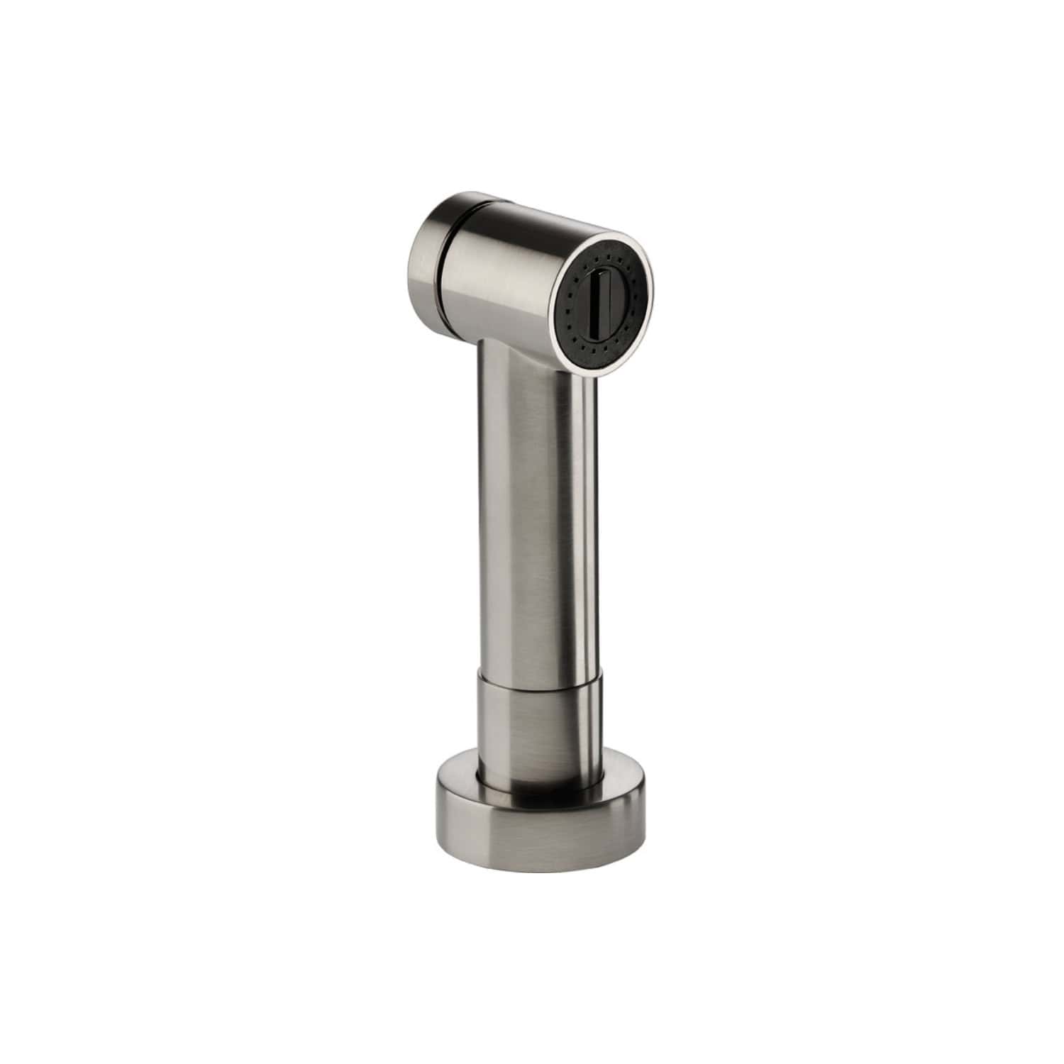 Brushed stainless steel digital shower control valve with modern, sleek design for advanced bathroom temperature regulation. Suitable for luxury bathroom upgrades.