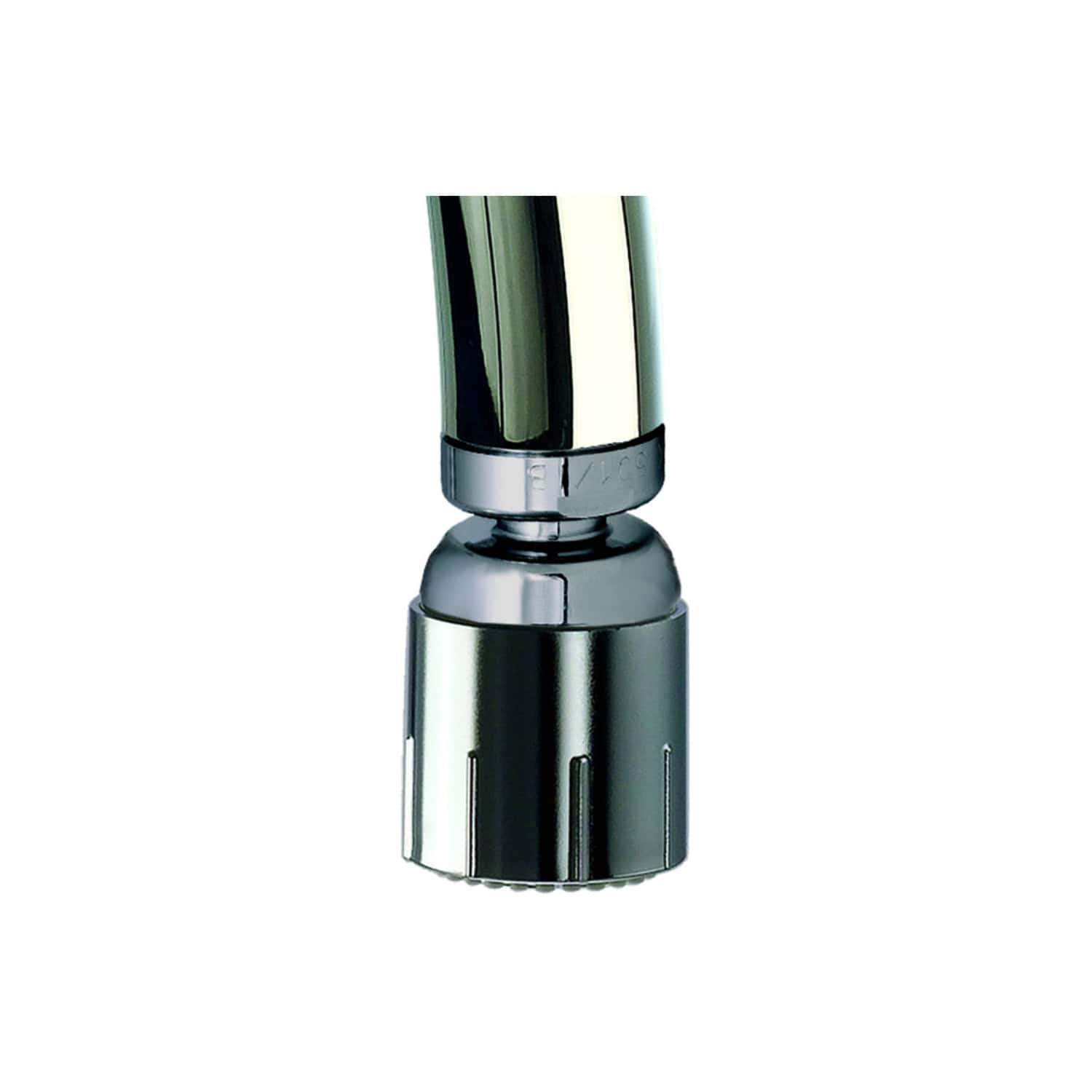 Polished chrome bathroom faucet base for Bubly Bathrooms, showcasing modern design and high-quality fixtures. Perfect for enhancing a contemporary bathroom or kitchen with sleek metallic finishes.