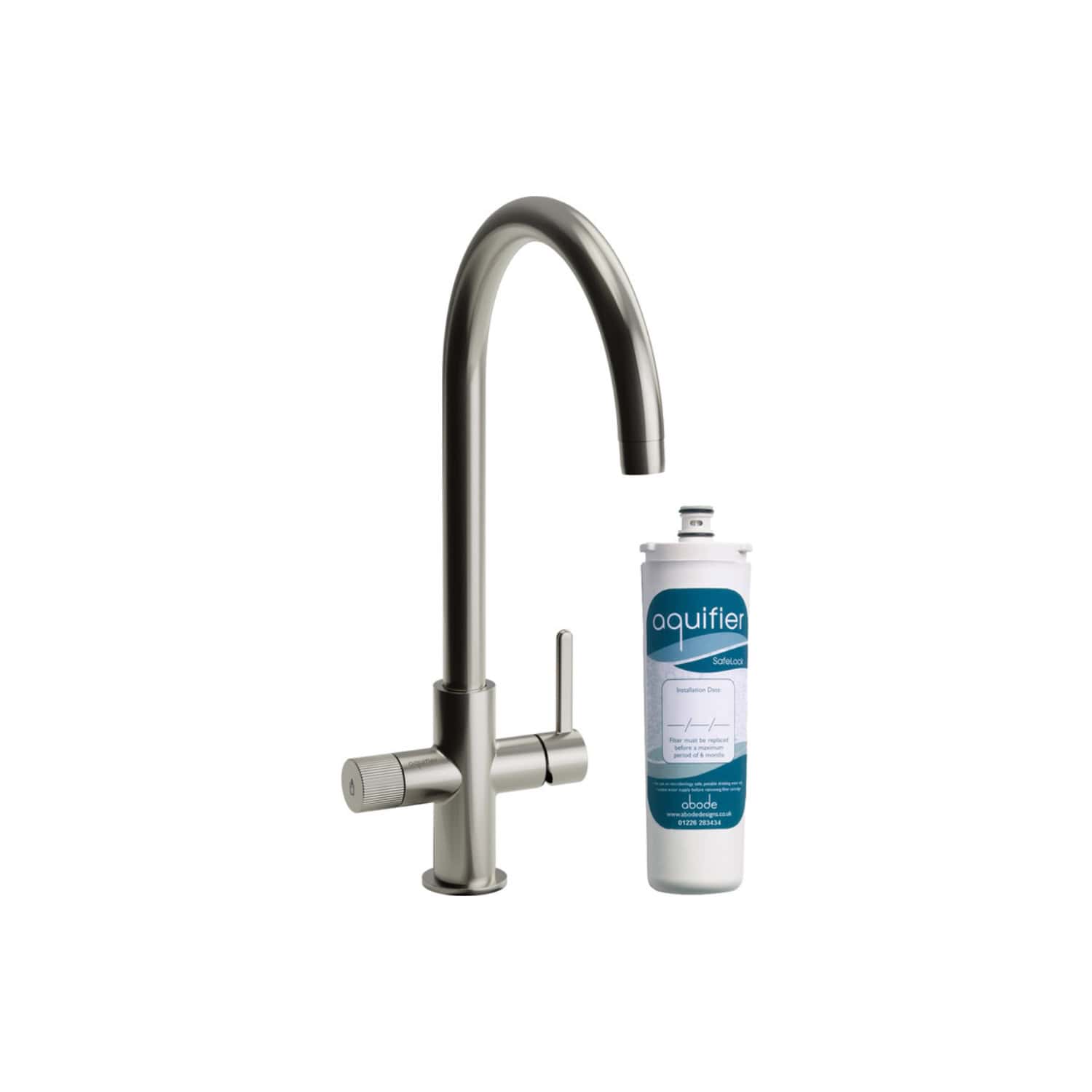 Abode Puria Aquifier Kitchen Mixer Tap
