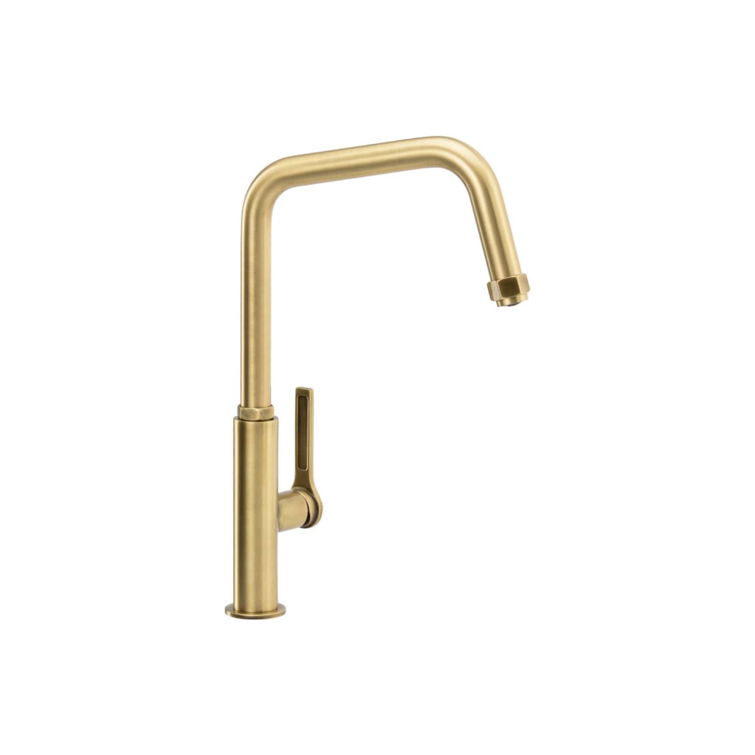 Abode Hex Single Lever Kitchen Mixer Tap