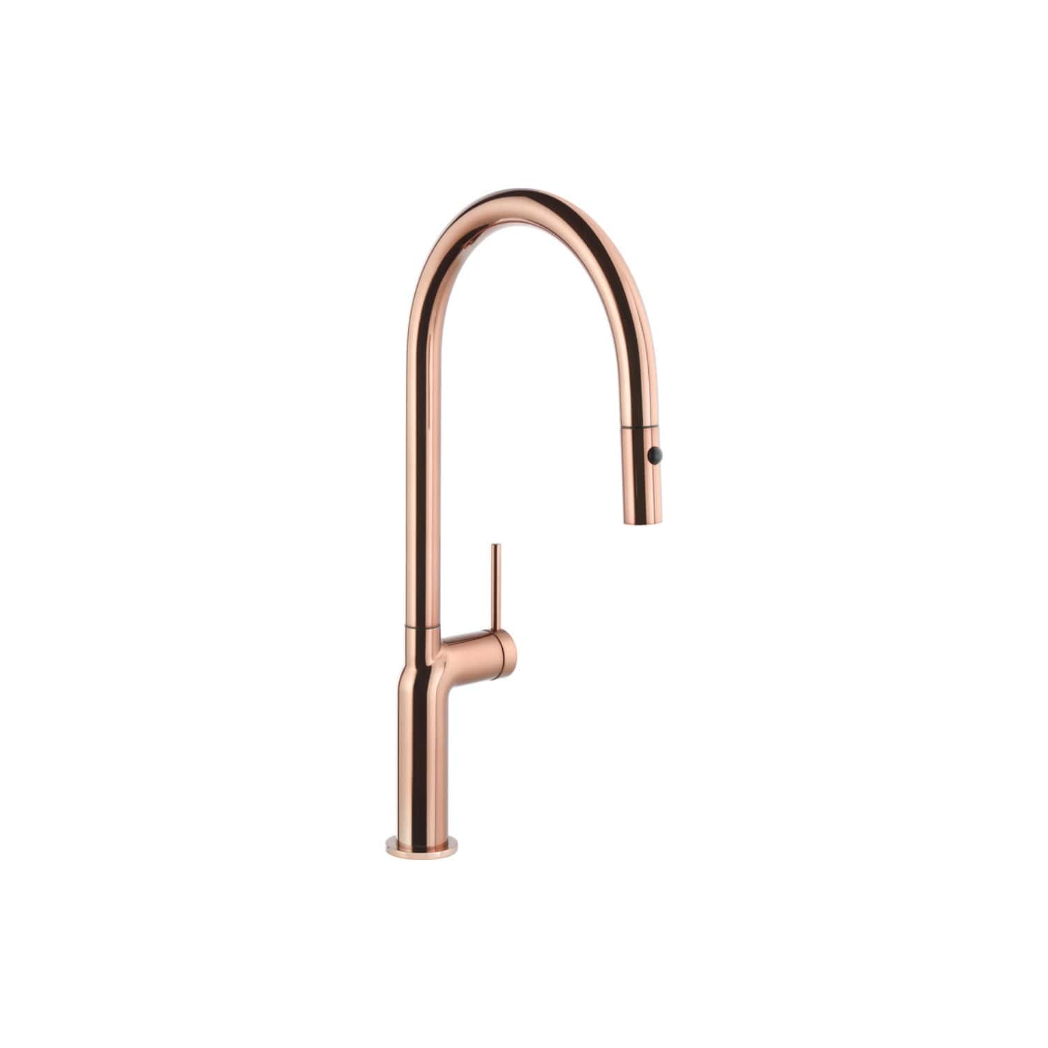 Abode Tubist Single Lever Kitchen Mixer Tap With Pull Out
