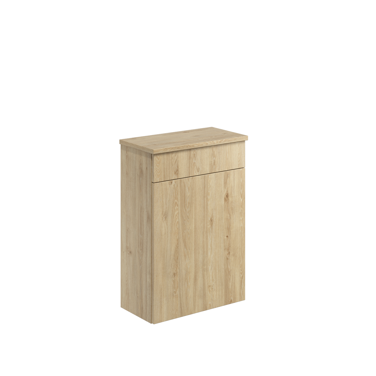 Scudo Aubrey 500mm Floor standing Wc Unit, Davos Oak