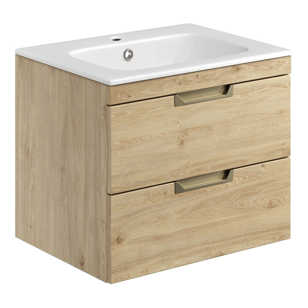 Scudo Aubrey 590mm Wall Hung Vanity Unit With Basin