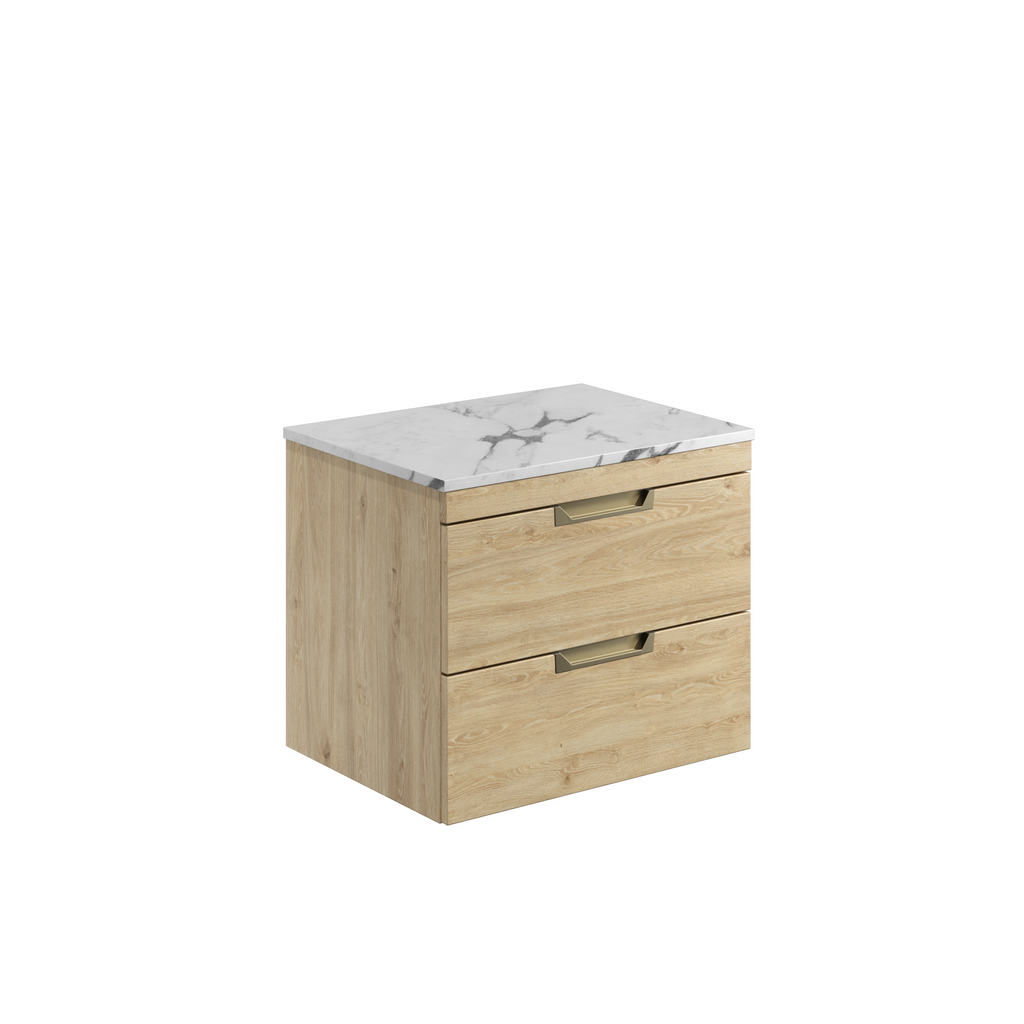 Scudo Aubrey 590mm Wall Hung Vanity Unit With Basin