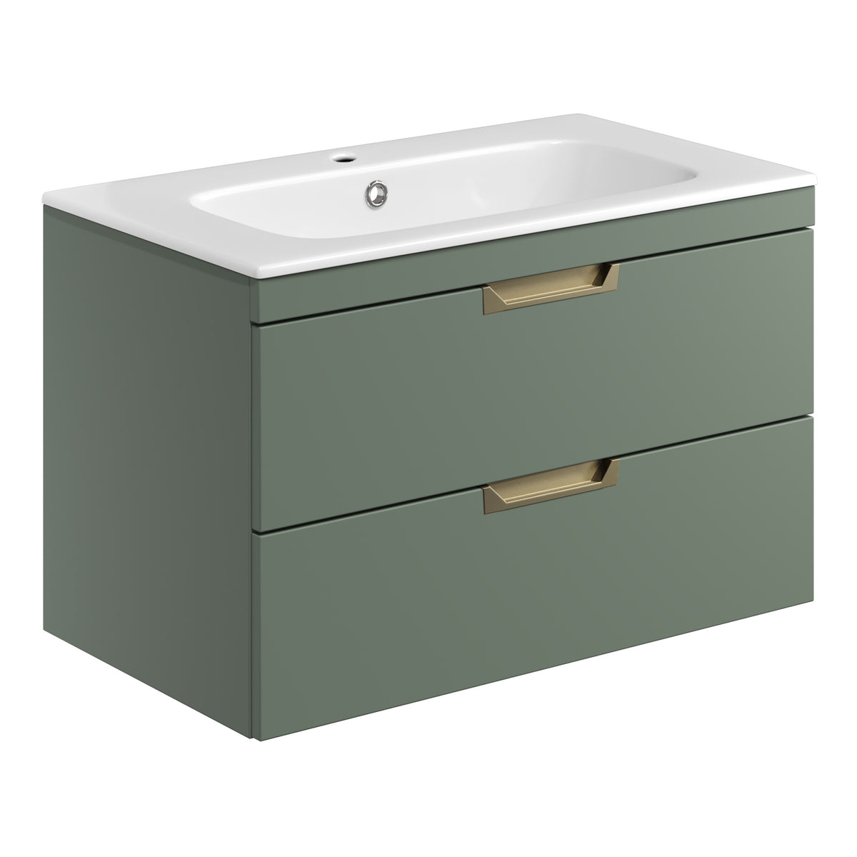 Scudo Aubrey 800mm Wall Hung Vanity Unit With Basin