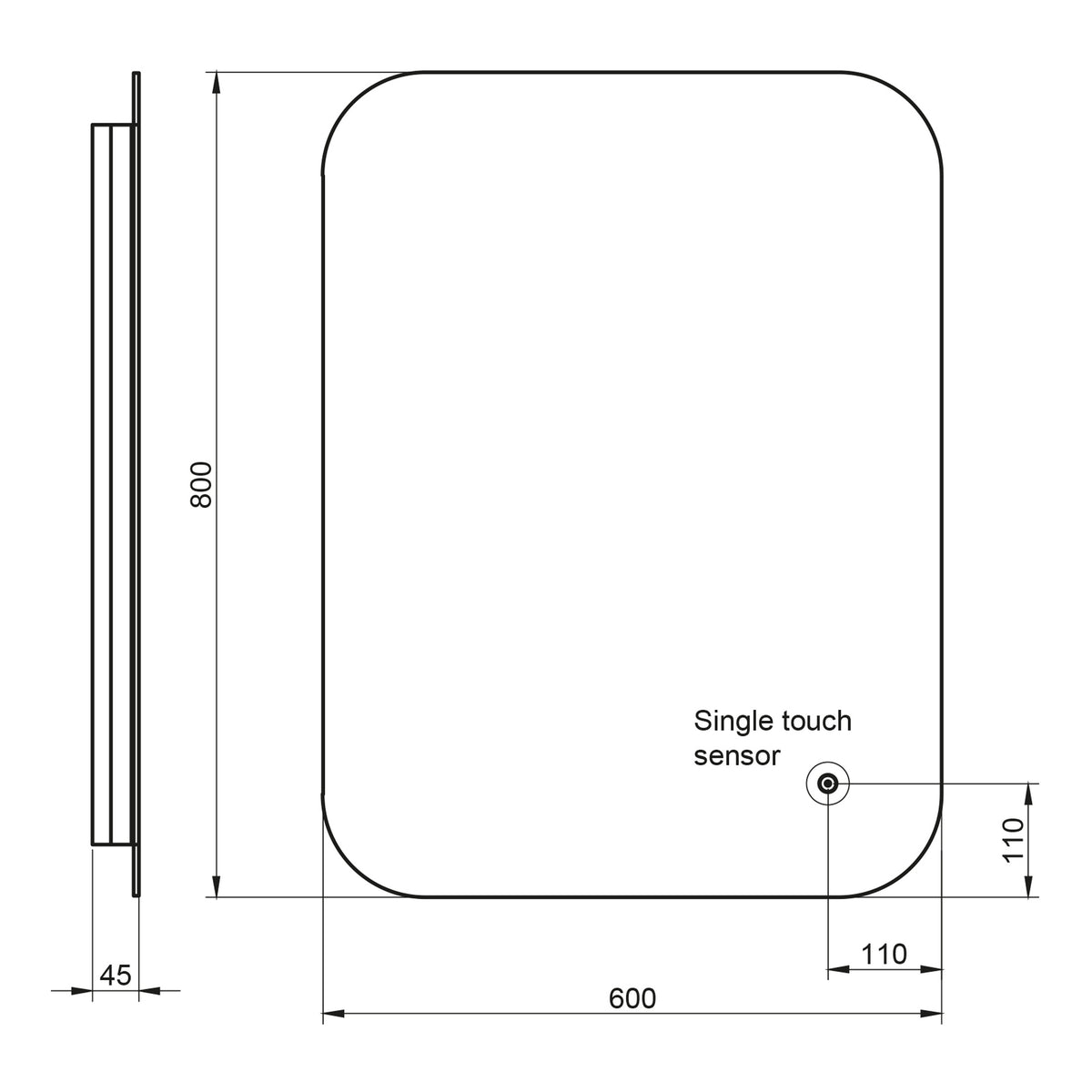 Scudo Aura Led Mirror