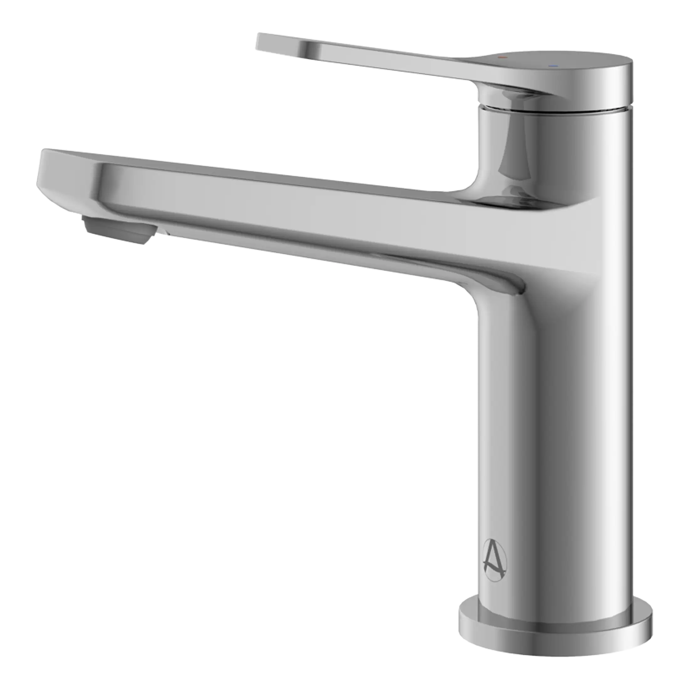 Sleek modern chrome bathroom basin tap, ideal for upgrading bathroom fixtures, featuring contemporary design and durable materials. Perfect for stylish and functional bathroom setups.