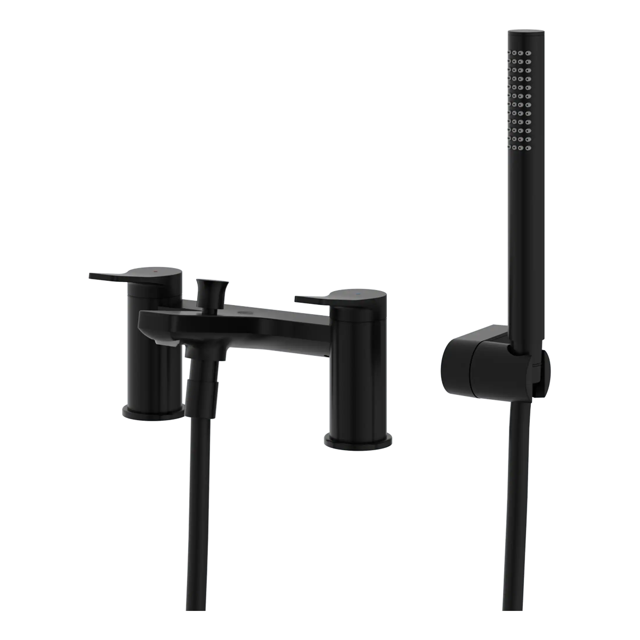 Aqualla Avante Deck Mounted Bath Shower Mixer Tap With Kit