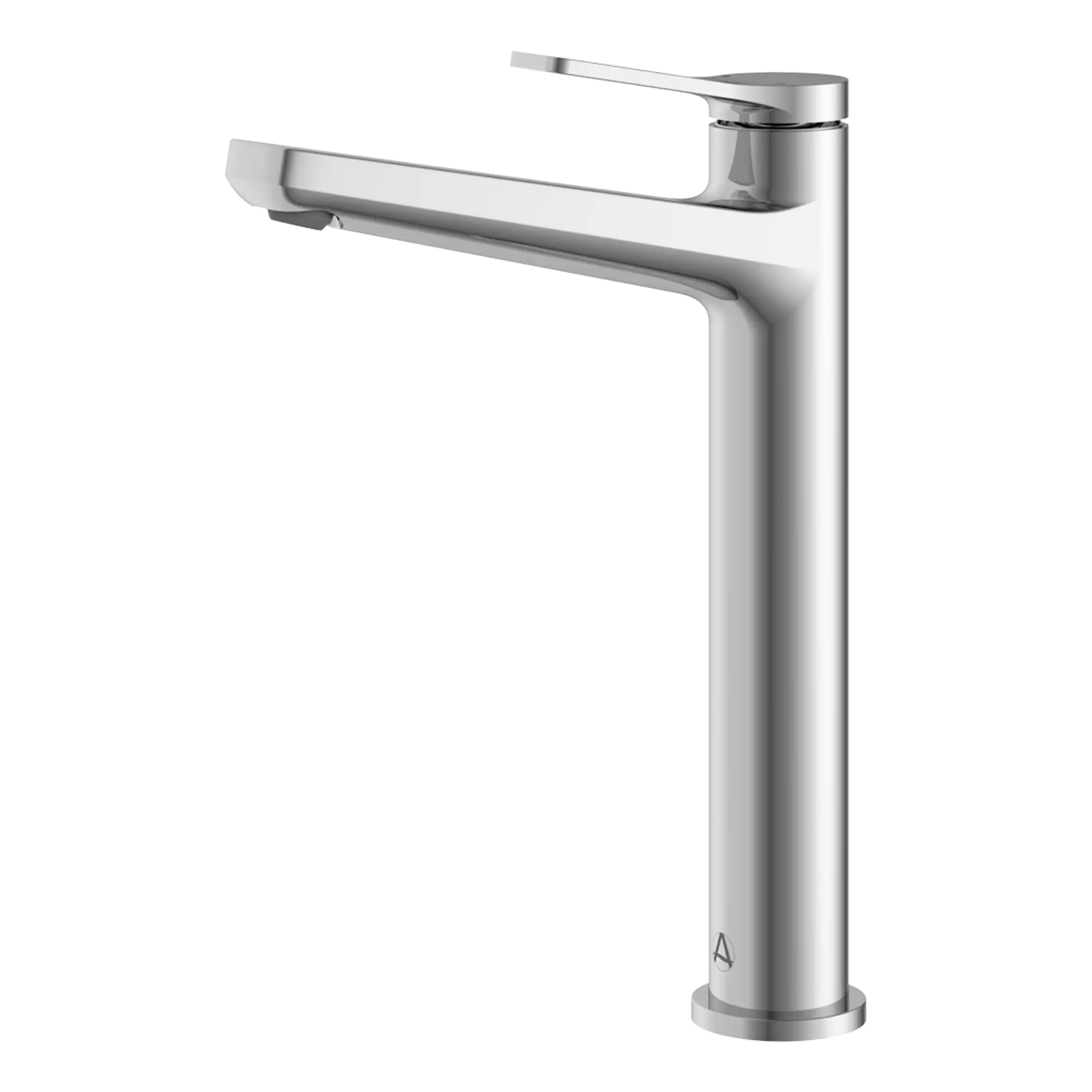 Sleek modern chrome bathroom tap with a minimalist design, perfect for contemporary bathrooms and washbasins. Durable, stylish, and easy to use, ideal for upgrading your bathroom fixtures.