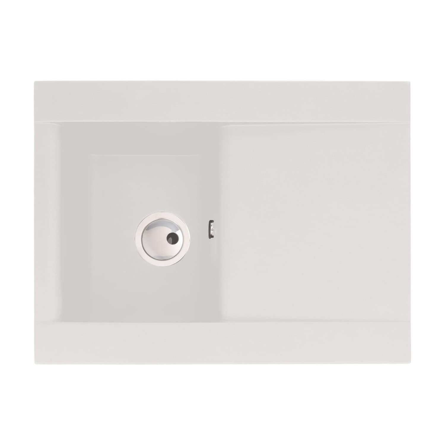 Abode Aspekt 1B and Drainer Granite Inset Kitchen Sink