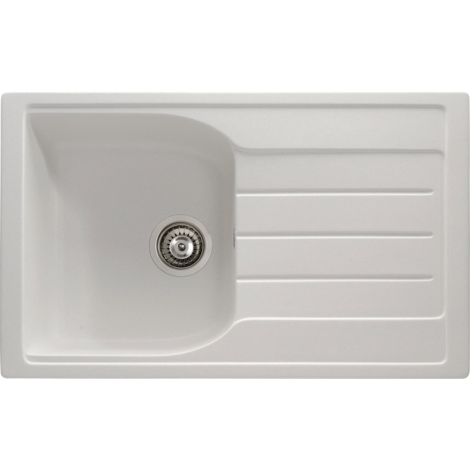 Abode Oriel 1B and Drainer Granite Inset Kitchen Sink