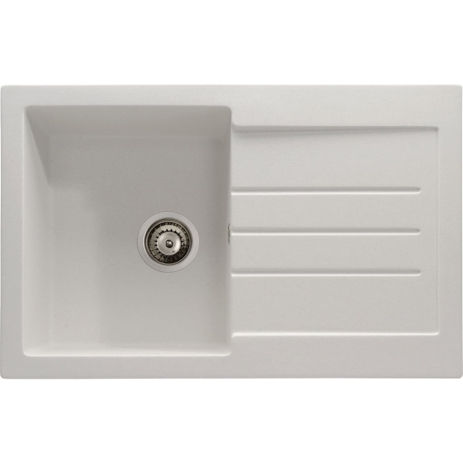 Abode Xcite 1B and Drainer Granite Inset Kitchen Sink