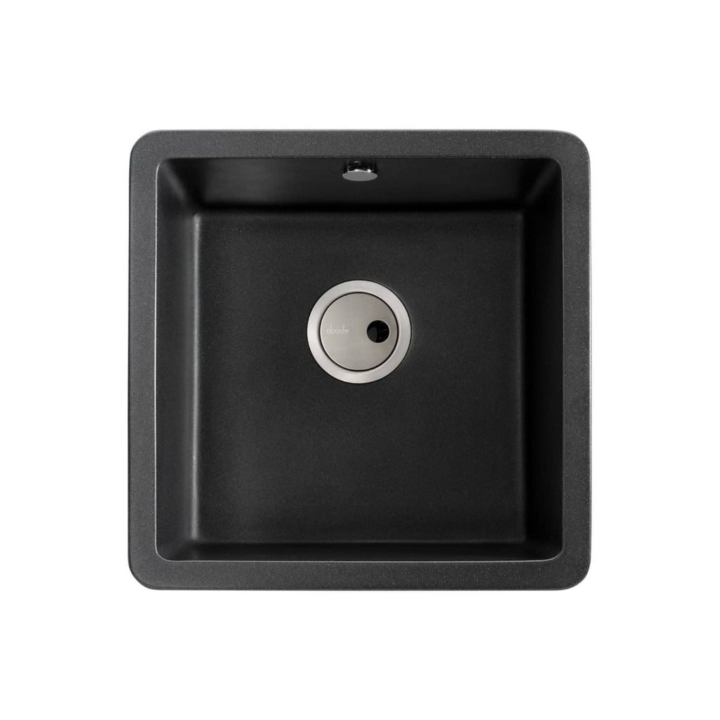Stainless steel undermount kitchen sink with modern black finish, ideal for contemporary bathroom and kitchen renovations. Durable, sleek design perfect for stylish, functional homes.