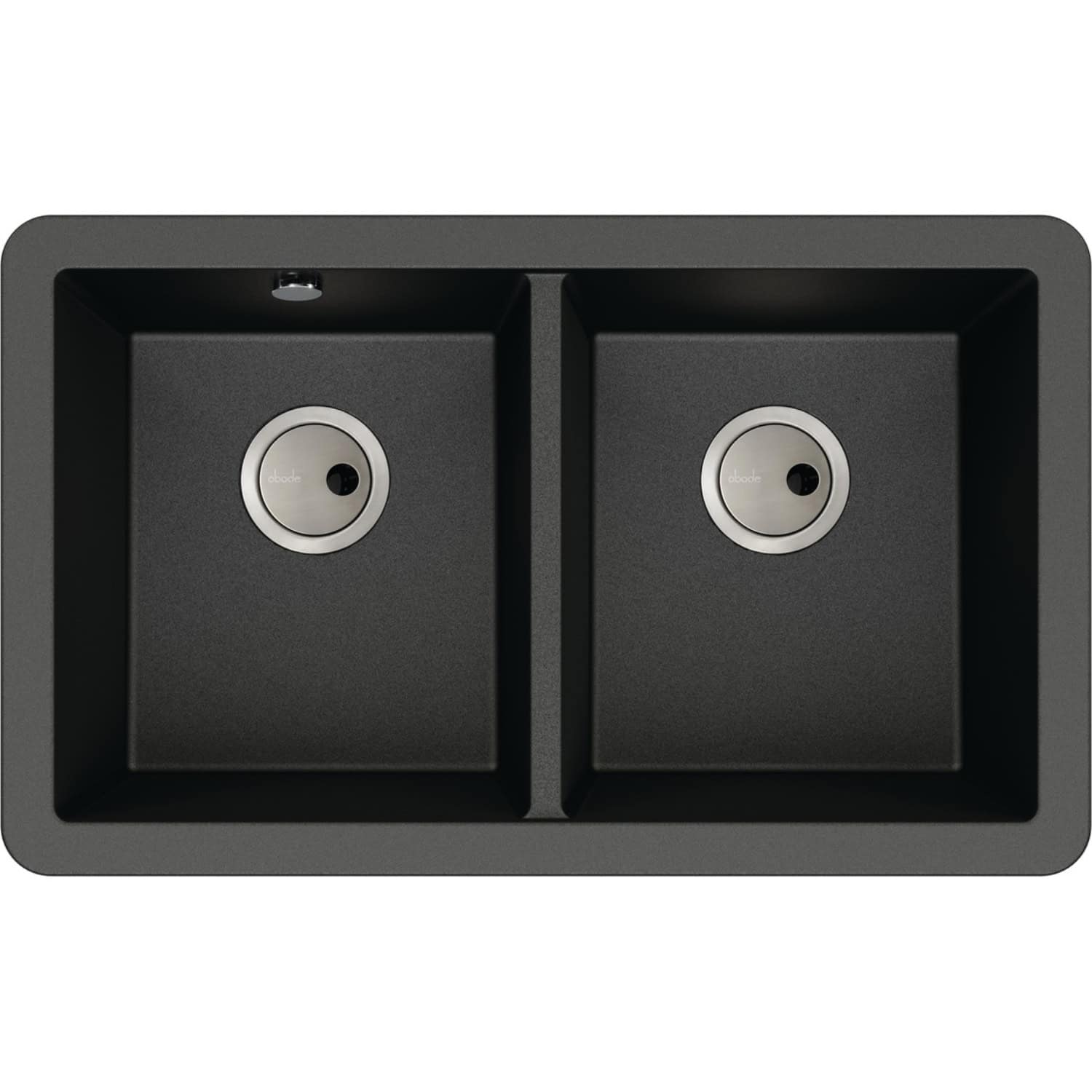 Abode Matrix Sq GR15 2B Granite Undermount Kitchen Sink